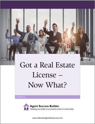 got real estate license now what