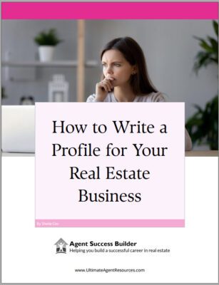 how to write profile for real estate